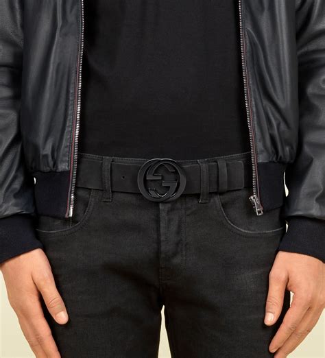 gucci belt men black.